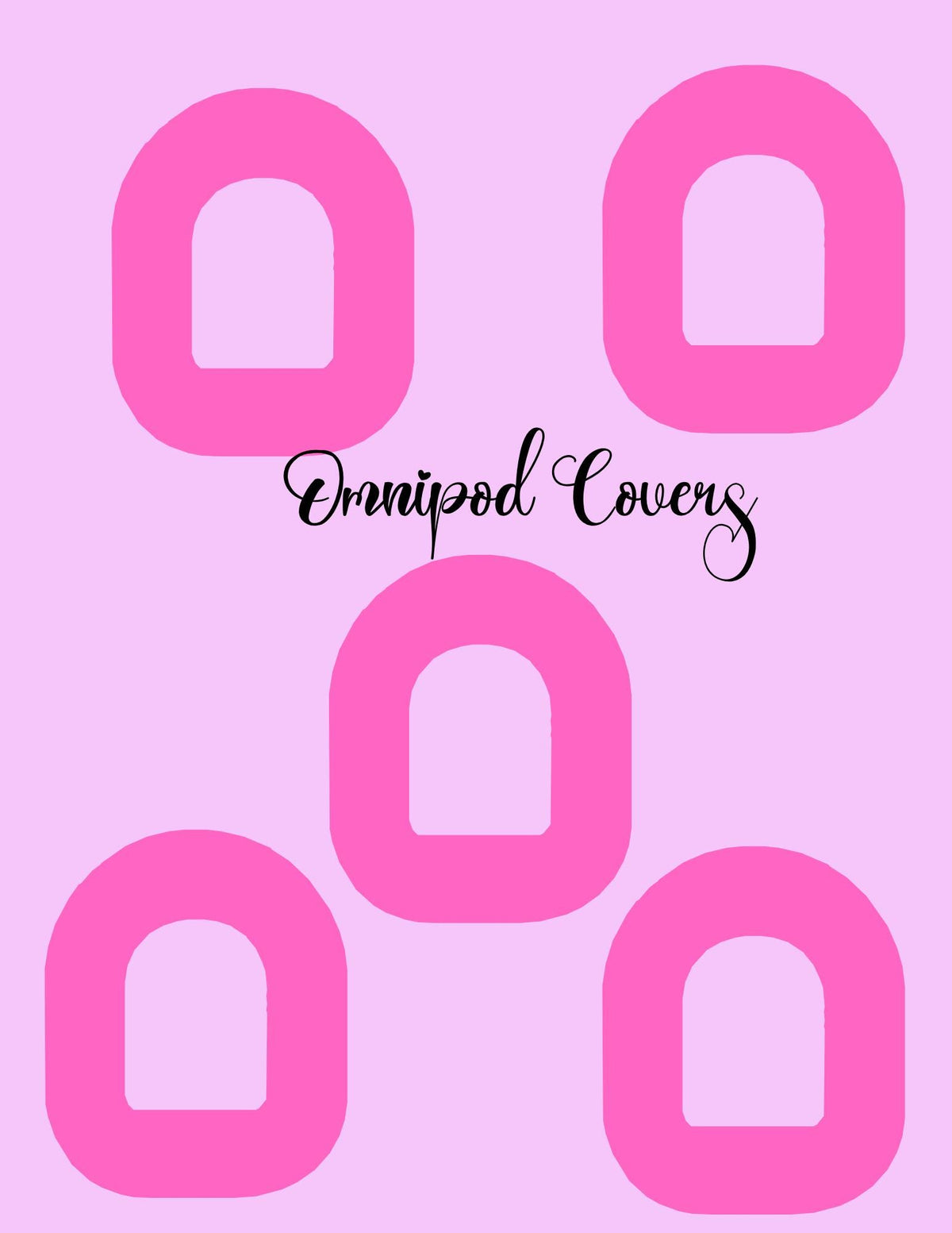 Omnipod Cover Barbie Inspired Bright Pink Style Pack of 5
