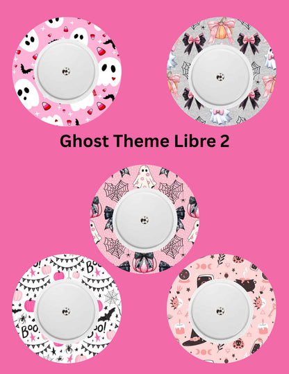 Dexcom G7 CGM Cover Patches, Ghost Theme Style, Pack of 5