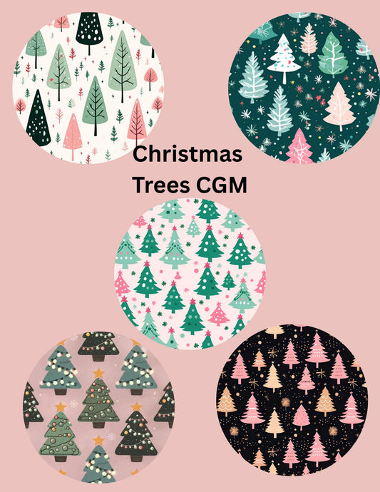 Christmas Tree Dexcom G7 CGM Patches, Themed 5 Pack