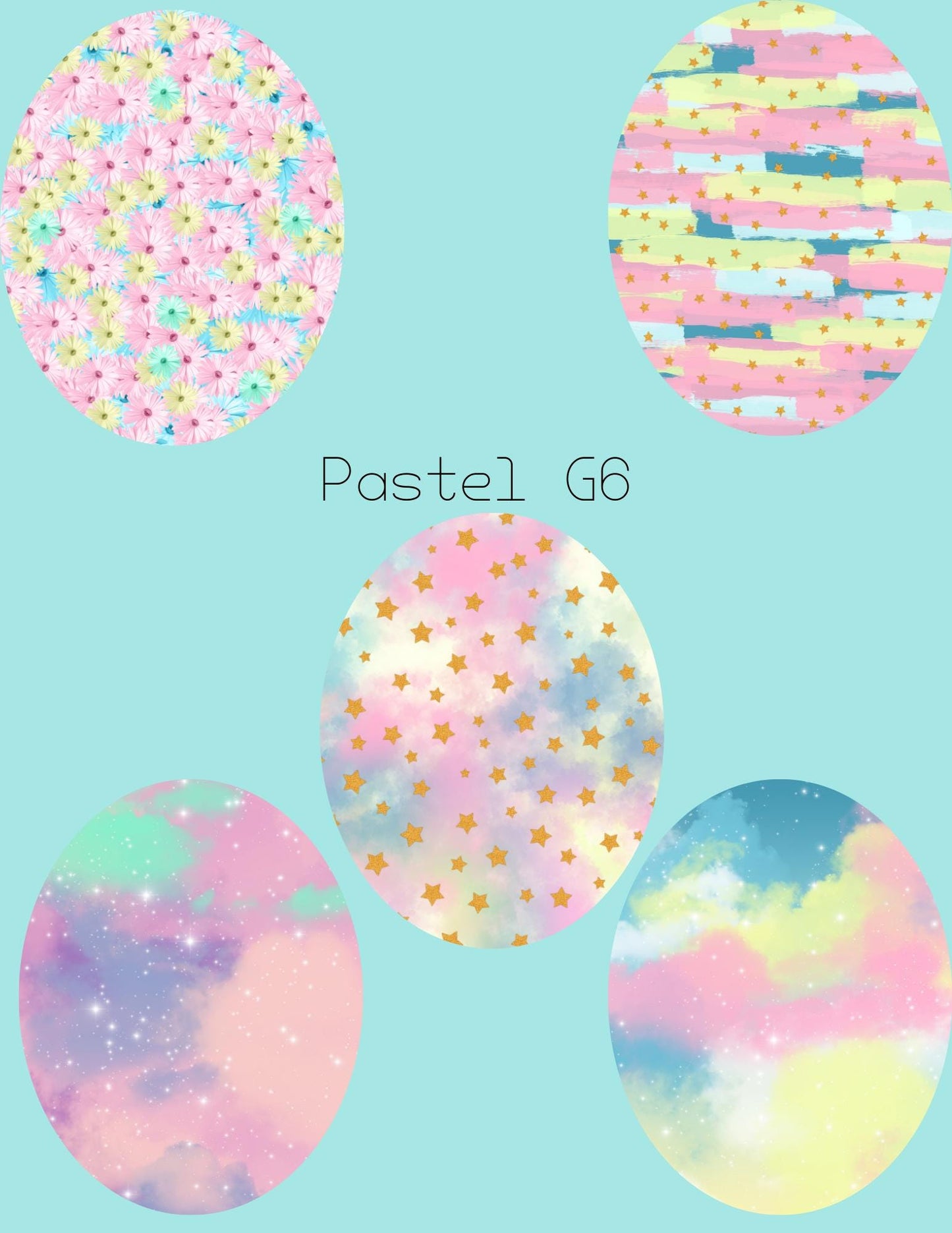 Pastel Dexcom G7/Libre CGM Covers, Style Pack of 5