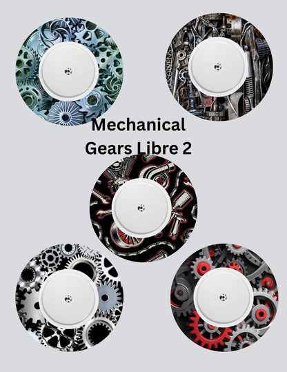 Mechanical Gears CGM SuperSkin Patch, Dexcom G7, Libre, Omnipod, 5 Pack