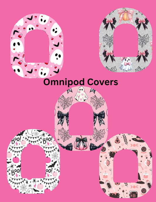 Omnipod Cover Ghost Theme Style Pack of 5