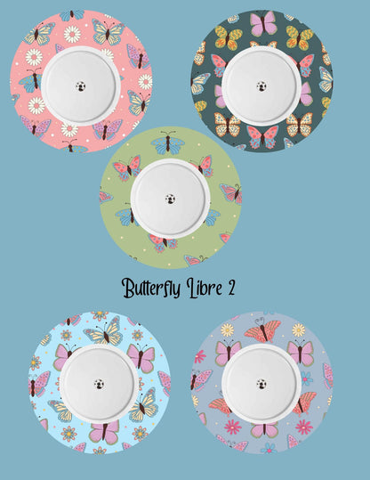 Butterfly CGM Covers: Dexcom G7 G6, Libre 2/3 Style Pack