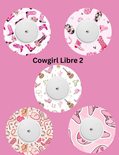 Cowgirl Dexcom G7 CGM Cover Patches, 5-Pack
