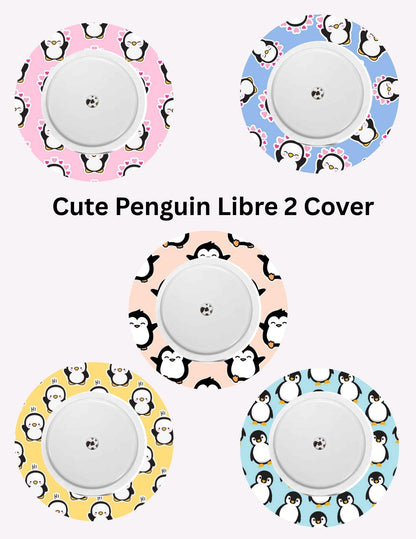 Pastel Penguin CGM Cover: Dexcom, Libre, Omnipod - 5 Pack