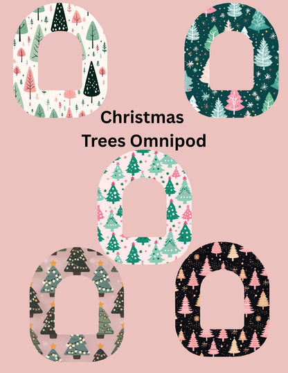 Christmas Tree Dexcom G7 CGM Patches, Themed 5 Pack