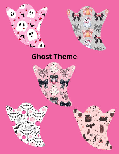 Dexcom G7 CGM Cover Patches, Ghost Theme Style, Pack of 5