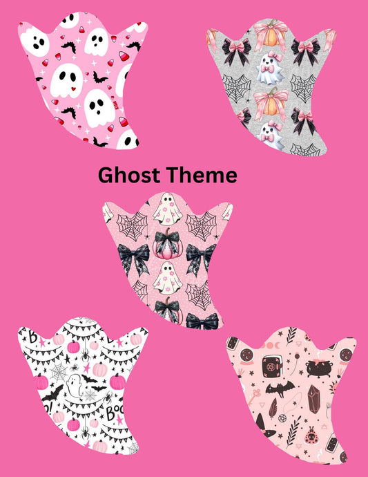 Dexcom G7 CGM Cover Patches, Ghost Theme Style, Pack of 5