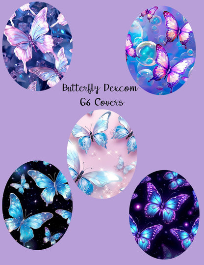 Butterfly Dexcom G7/Libre CGM Covers, Style Pack