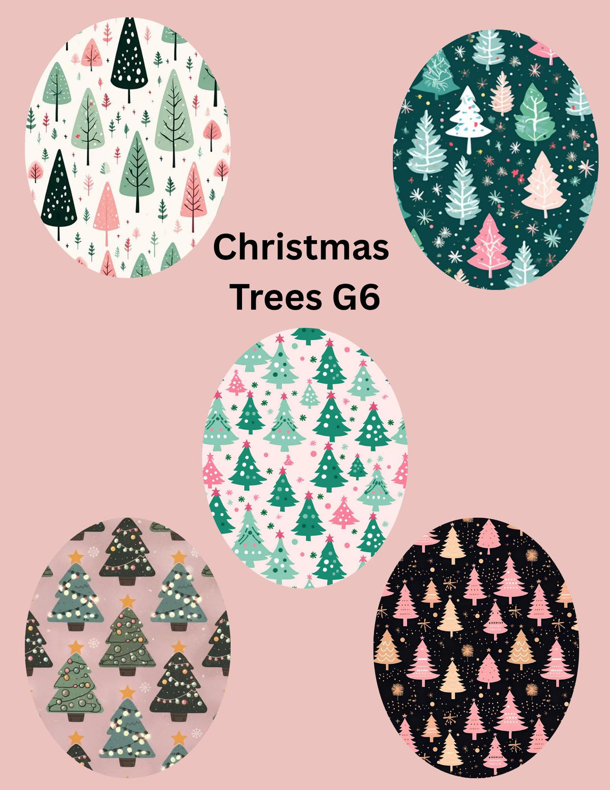 Christmas Tree Dexcom G7 CGM Patches, Themed 5 Pack