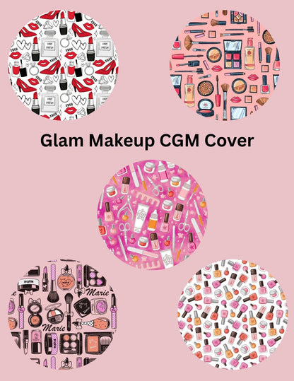 Glam Makeup CGM Patches, Dexcom G7, Libre 3, Omnipod Cover, Pack of 5