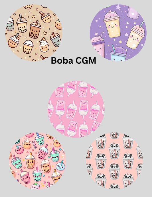 Boba CGM Patches, Dexcom G7, Libre 3, Omnipod Cover, Pack of 5