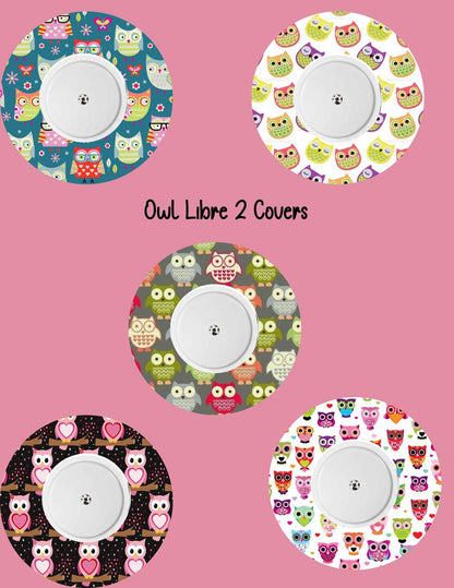 Owl Dexcom G7/Libre CGM Cover Patches, Style Pack of 5