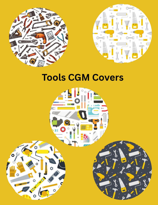 Tools Print CGM SuperSkin Patches, Dexcom G7, Libre 3, Libre 2, 5 Pack