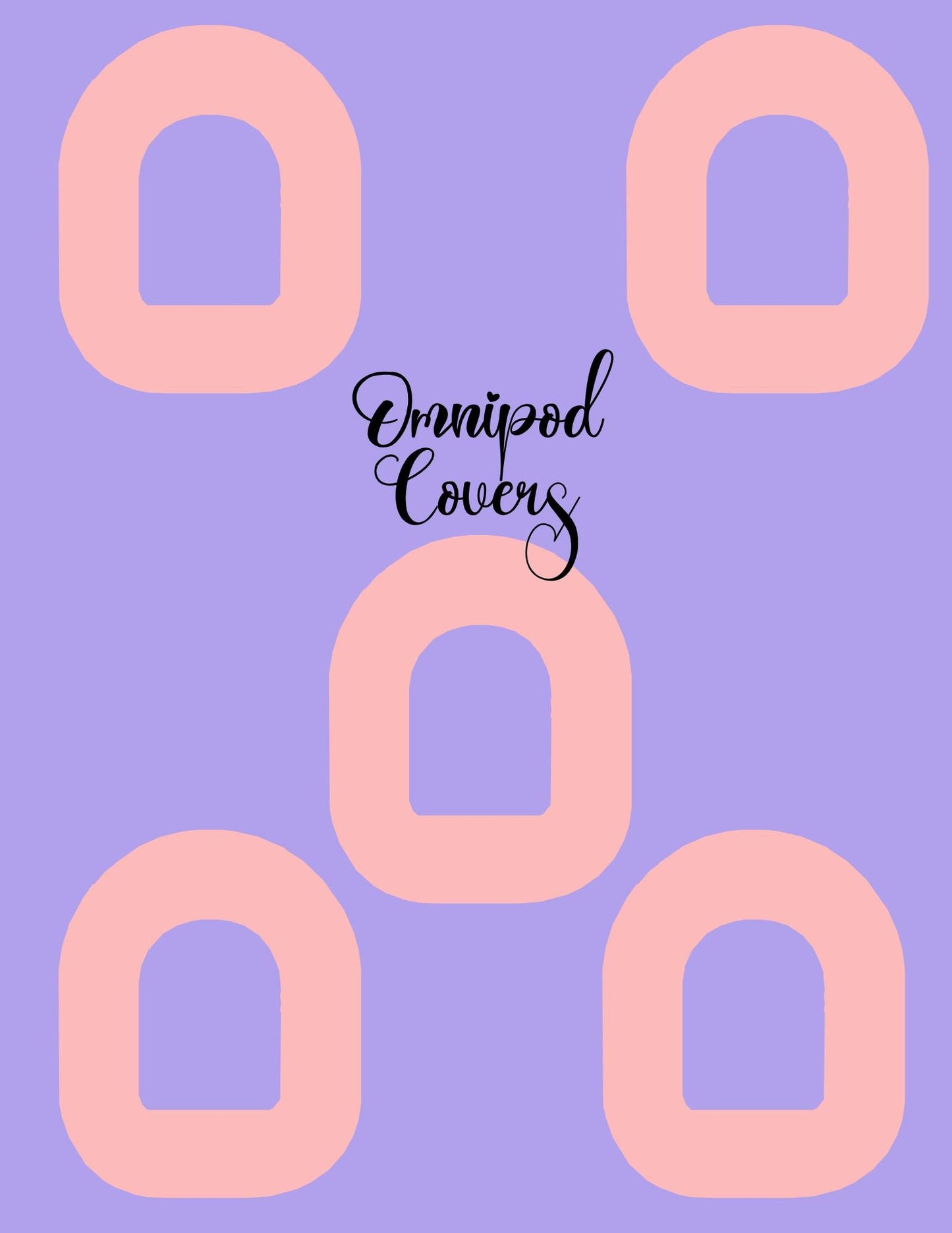 Omnipod Cover Barbie Inspired Light Pink Style Pack of 5