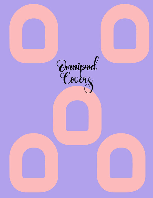 Omnipod Cover Barbie Inspired Light Pink Style Pack of 5