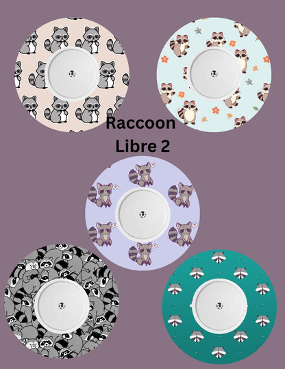 Raccoon Dexcom CGM Covers: G7, G6, Libre, Omnipod - 5 Pack