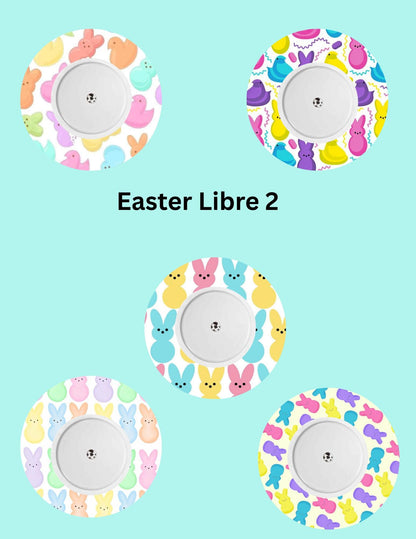 Easter CGM Patches, Dexcom G7, Libre 3, Omnipod Cover, Pack of 5