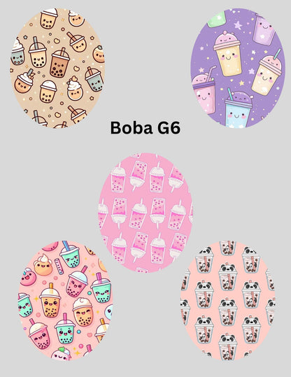 Boba CGM Patches, Dexcom G7, Libre 3, Omnipod Cover, Pack of 5