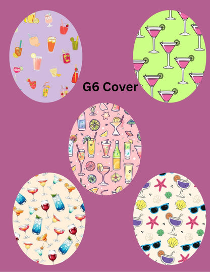Summer Cocktails CGM Stickers, Dexcom G7, Libre 2/3, Style Pack