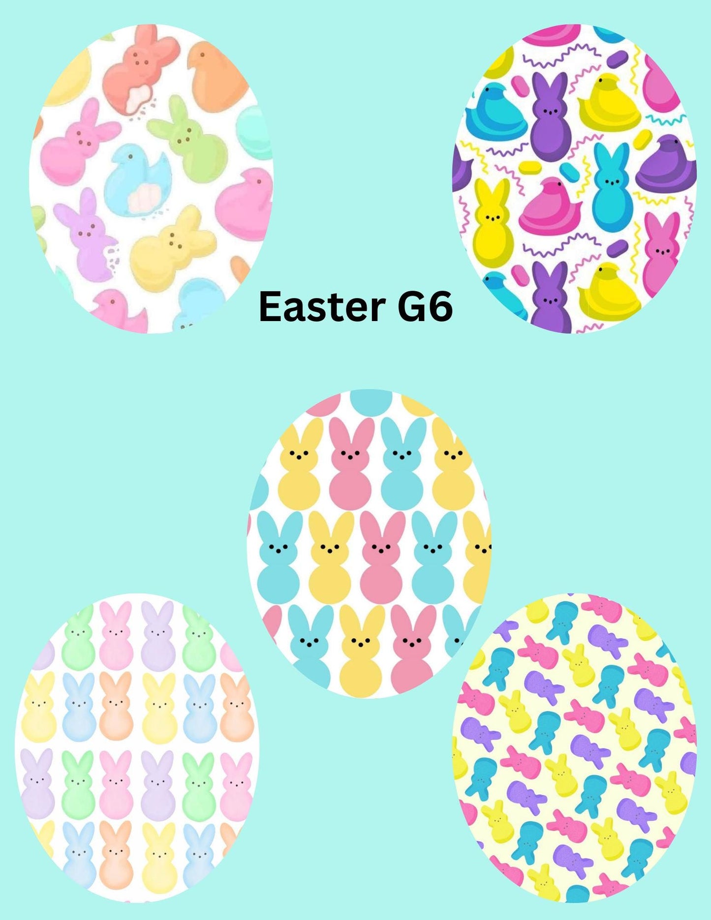Easter CGM Patches, Dexcom G7, Libre 3, Omnipod Cover, Pack of 5
